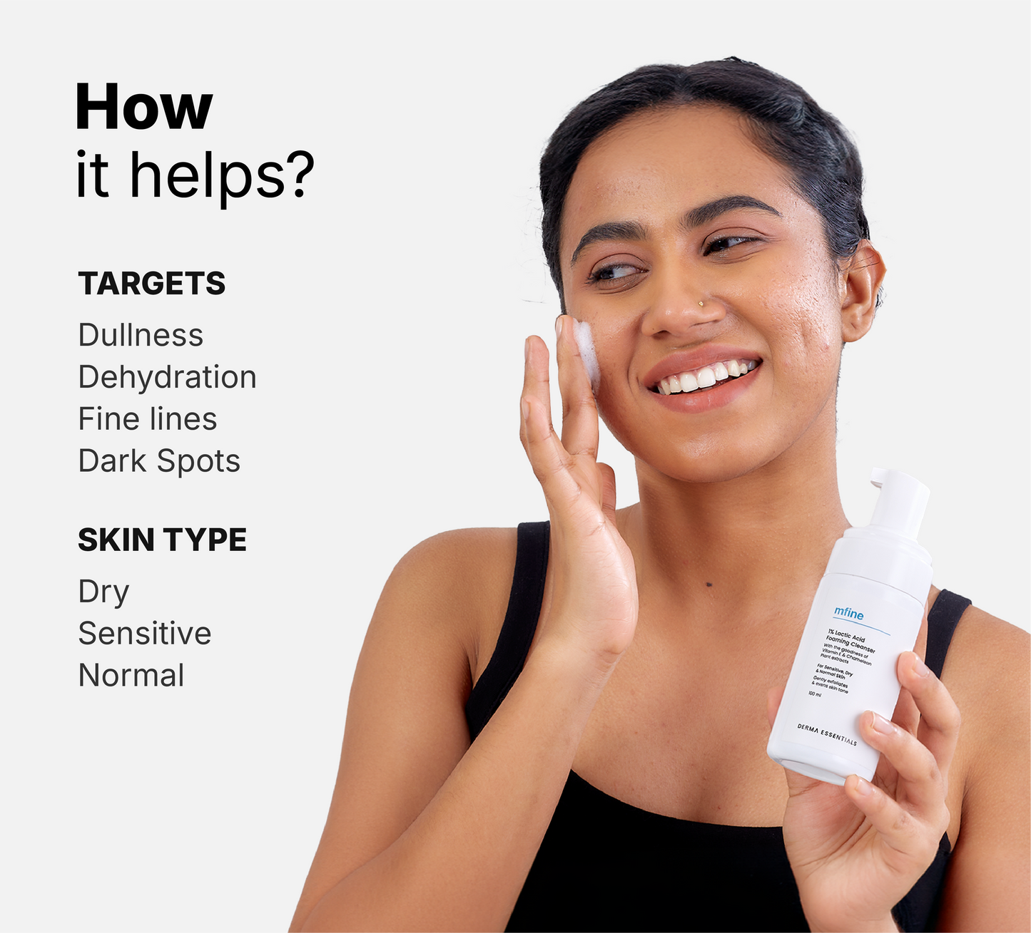 1% Lactic Acid Foaming Cleanser