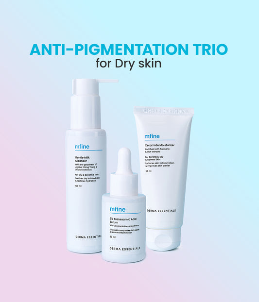 mfine Anti-Pigmentation Trio for Dry skin